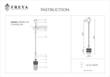 Подвесной светильник Freya Teofilo FR2200-PL-01-BZ