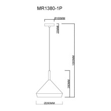 Подвесной светильник MyFar Adele MR1380-1P