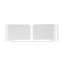 Настенный светильник Ideal Lux Clip AP2 Small Bianco 014166