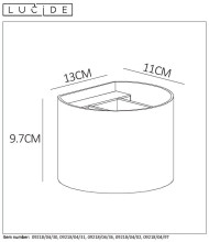 Настенный светильник Lucide Xio 09218/04/02
