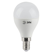 Лампа светодиодная ЭРА E14 5W 4000K матовая LED P45-5W-840-E14 Б0028487