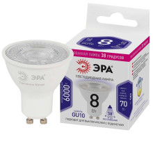 Лампа светодиодная ЭРА LED Lense MR16-8W-860-GU10 Б0054943