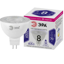 Лампа светодиодная ЭРА LED Lense MR16-8W-860-GU5.3 Б0054940