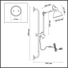 Спот Odeon Light Modern Arta 4126/1WA