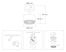 Спот Ambrella light Techno Spot Techno family TN71279