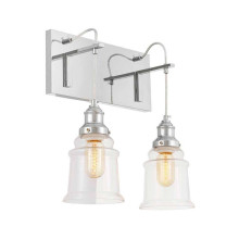 Бра Lumina Deco Fredica Moletti LDW 6844-2 CHR+PR