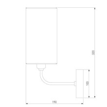 Бра Eurosvet Purezza 60128/1 хром