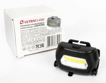 Налобный светодиодный фонарь Ultraflash Headlite аккумуляторный 75х53 145 лм LED5359 13803