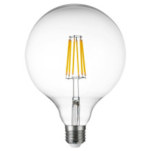 Лампа светодиодная филаментная Lightstar LED Filament E27 10W 4000K груша прозрачная 933204