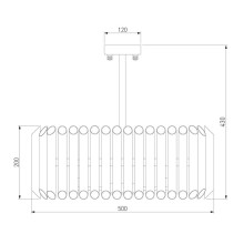 Потолочная люстра Bogates Castellie 361/5