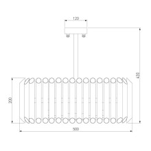 Потолочная люстра Bogates Castellie 461/5