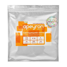 Светодиодная лента Apeyron 4,8W/m 60LED/m 2835SMD теплый белый 5M 00-403