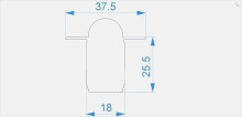 Заглушка Deko-Light End Cap R-ET-03-10 Set 2 pcs 979701