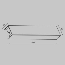 Короб для блока питания Maytoni Technical TRA160BDR-B