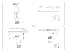 Трековый светильник Ambrella light Track System GL5161