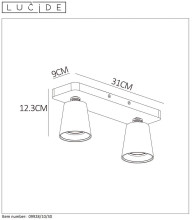 Спот Lucide Turnon 09928/10/30