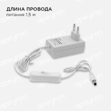 Светодиодная лента Apeyron 4,8W/m 60LED/m 5050SMD теплый белый 5M 10-11