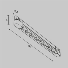 Трековый светильник Maytoni Technical TR195-3-20W2.7K-M-B