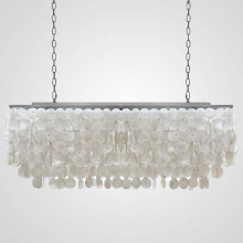 Подвесная люстра Imperium Loft Rectangle Shell Chandelier 2 Cascades 75535-22