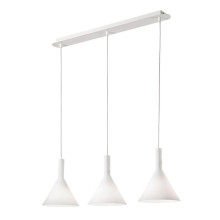 Подвесной светильник Ideal Lux Cocktail SP3 Bianco 074245