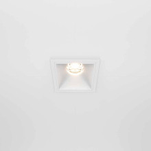 Встраиваемый светильник Maytoni Alfa LED DL043-01-10W3K-D-SQ-W