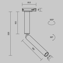 Трековый светодиодный светильник Maytoni Technical Focus T TR142-1-6W3K-W