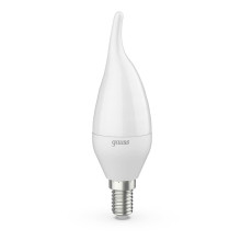 Лампа светодиодная Gauss E14 6.5W 4100K матовая 104101207