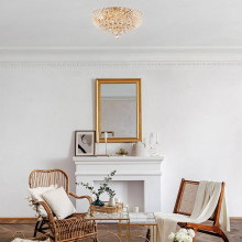 Потолочная люстра Maytoni Karolina DIA120-09-G