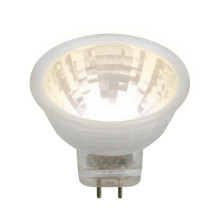 Лампа светодиодная Uniel GU4 3W 3000K прозрачная LED-MR11-3W/WW/GU4 GLZ21TR UL-00001700