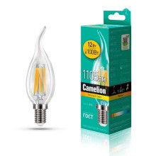 Лампа светодиодная Camelion E14 12W 3000K LED12-CW35-FL/830/E14 13710