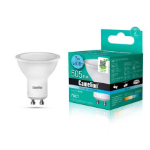 Лампа светодиодная Camelion GU10 7W 4500K LED7-GU10/845/GU10 11655