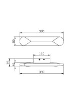Настенный светодиодный светильник Maytoni Motion MOD276WL-L8B3K