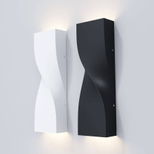 Уличный настенный светодиодный светильник Maytoni Twist O040WL-L11W3K