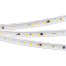 Светодиодная влагозащищенная лента Arlight 14,4W/m 72LED/m 5630SMD холодный белый 50M ARL-PV-С72-15.5mm 230V White6000 027051(2)