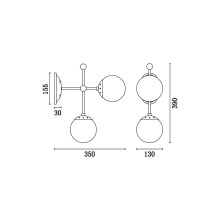 Бра Vele Luce Modena VL5014W02