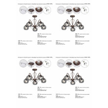 Потолочная люстра Vitaluce V3951-7/5PL