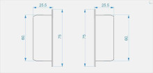 Заглушка Deko-Light End Cap P-EL-02-10 Set 2 pcs 978251