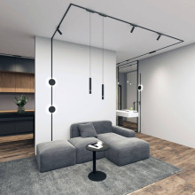 Трековый светильник Denkirs AIR HANG DK5315-BK