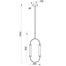 Подвесной светильник Vele Luce Capsula VL7293P21