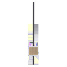 Настенный светодиодный светильник Odeon Light Hightech Stilo 4257/18WL