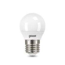 Лампа светодиодная Gauss E27 9.5W 6500K матовая 105102310
