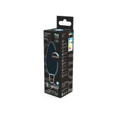 Лампа светодиодная филаментная Gauss E14 9W 4100К матовая 103201209