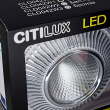 Встраиваемый светодиодный светильник Citilux Дзета CLD042W1