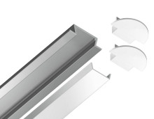 Встраиваемый профиль с рассеивателем Ambrella Illumination GP1001AL