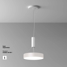 Потолочный светодиодный светильник Maytoni Zon C032CL-36W4K-RD-W