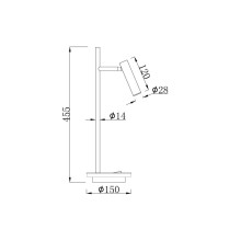 Настольная лампа Maytoni Estudo Z010TL-L8W3K