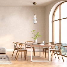 Подвесной светодиодный светильник Maytoni Collar P069PL-L16G3K