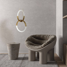 Подвесной светодиодный светильник Maytoni Node MOD165PL-L18G3K