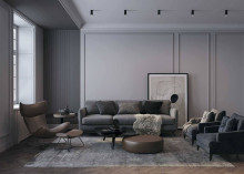 Потолочный светильник Maytoni Focus S C052CL-01B