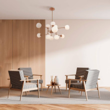 Подвесная люстра Maytoni Erich MOD221-PL-12-G